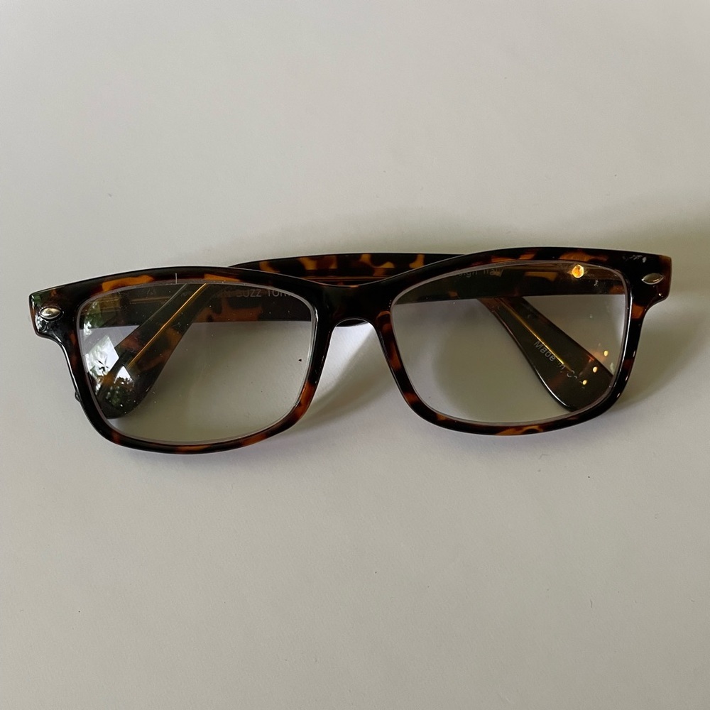NEW MODERN OPTICAL BUZZ TORTOISE Eyeglasses Glasses FRAMES 54-16-145 Italy